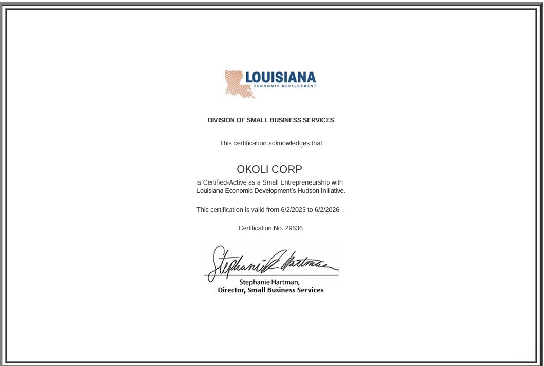 Hudson Initiative Certification — Small Business Services